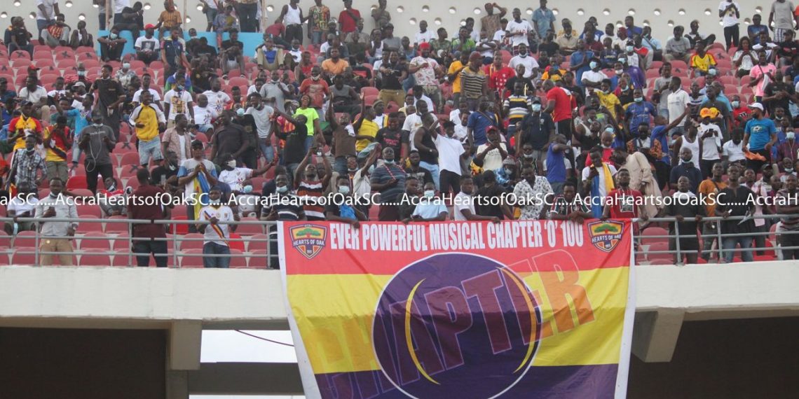 Accra Sports Stadium to admit 10,000 fans for Hearts of Oak’s game against Saoura