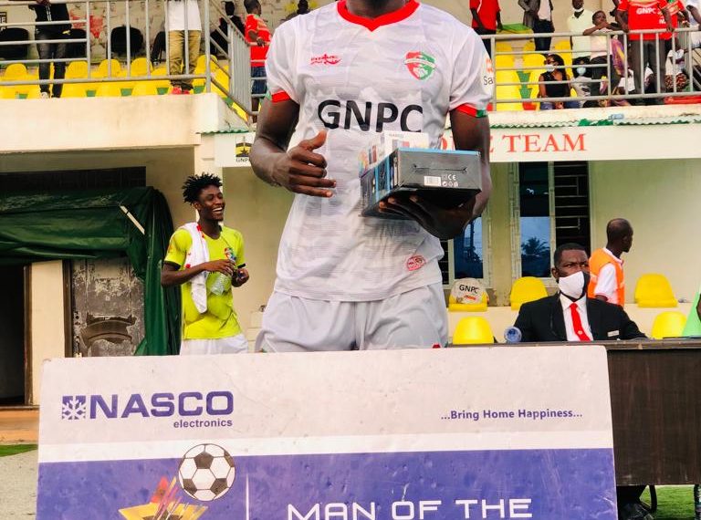 Brilliant Augustine Randolf wins MOTM award in Karela win over Lions