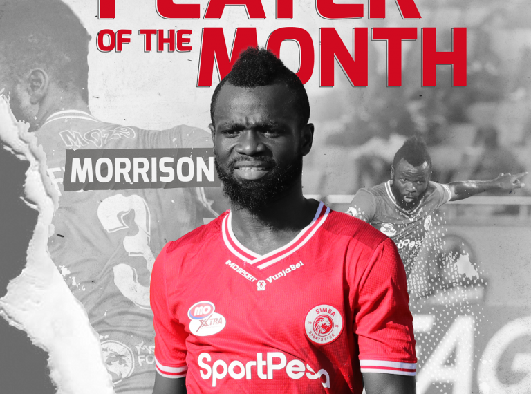Bernard Morrison wins player of month award at Simba SC