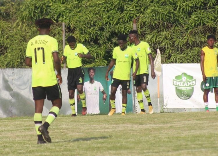 GPL Week 7: Late Abass Ganiu goal secures 1-1 draw for Eleven Wonders against Dreams FC