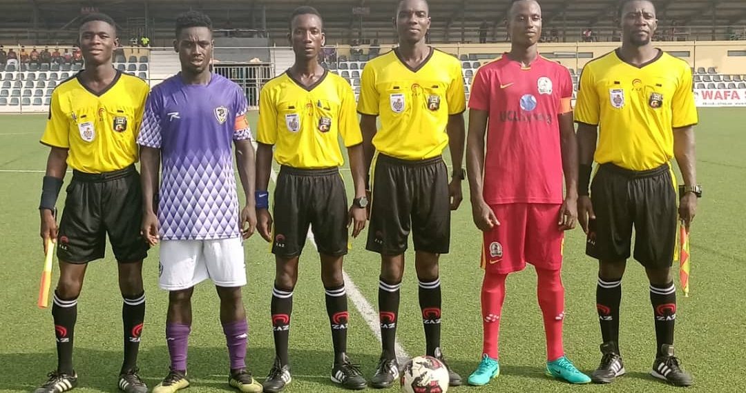 Match Officials for Ghana Premier League Matchweek 18