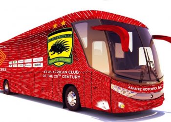 Asante Kotoko unveil new 36 seater team bus