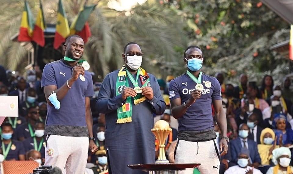 President Macky Sall rewards Senegal players $87,000 for wining AFCON 2021