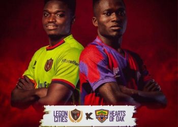 Legon Cities announce ticket prices for Hearts Oak showdown