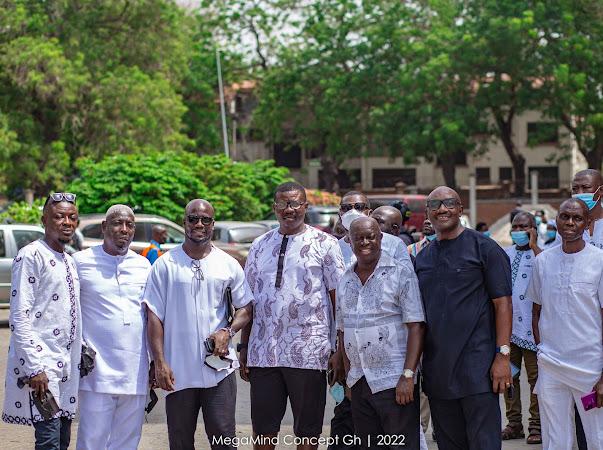 Ex-Black Stars players and top football administrators grace Kurt’s dads funeral