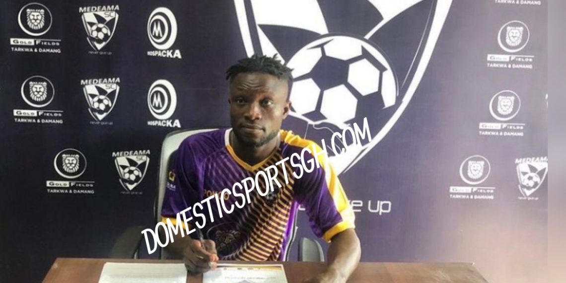 BREAKING NEWS: Ex-Karela United winger Darlington Gyanfosu joins regional rivals Medeama SC