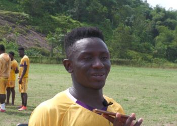 Medeama SC’s Akese Akese intensifies training after long injury layoff