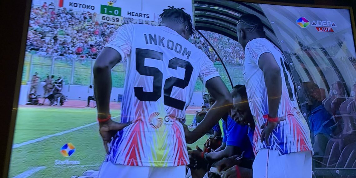 Ex-Ghana defender Samuel Inkoom makes Hearts of Oak debut