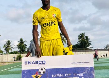 Karela’s Felix Kyei wins MOTM award in crucial win against Great Olympics