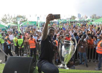 UEFA Champions League trophy tours Africa