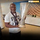 Eintracht Frankfurt legend Tony Yeboah thrilled after watching German club win Europa League in Seville