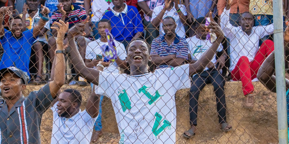 Supporters of Kotoku Royals go into wild jubilation after GPL promotion