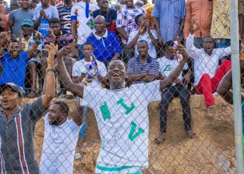 Supporters of Kotoku Royals go into wild jubilation after GPL promotion