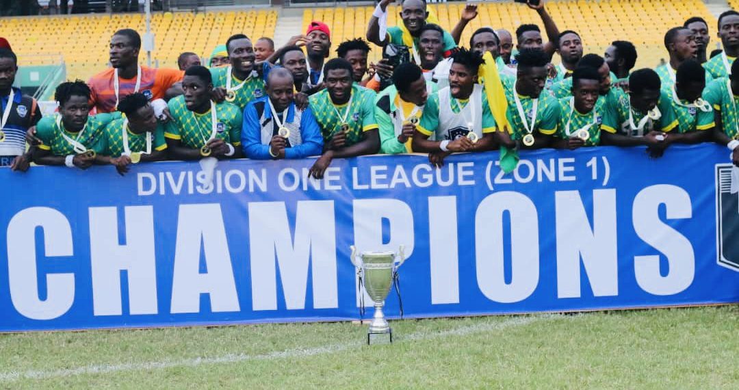 PHOTOS: Nsoatreman FC seal historic Ghana Premier League qualification