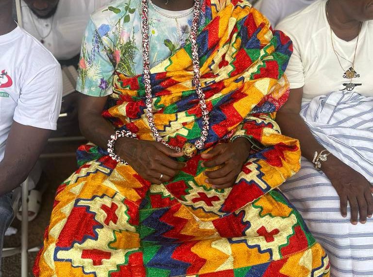 Thomas Partey: Arsenal midfielder installed as Development Chief in Manya Krobo