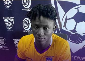 Akesse Akesse resumes training at Medeama SC after lengthy injury layoff
