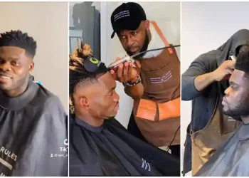 Thomas Partey rocks new hairstyle ahead of Ghana’s game against Angola