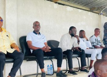 PHOTOS: Haruna Iddrisu attends his first game at CAM Park