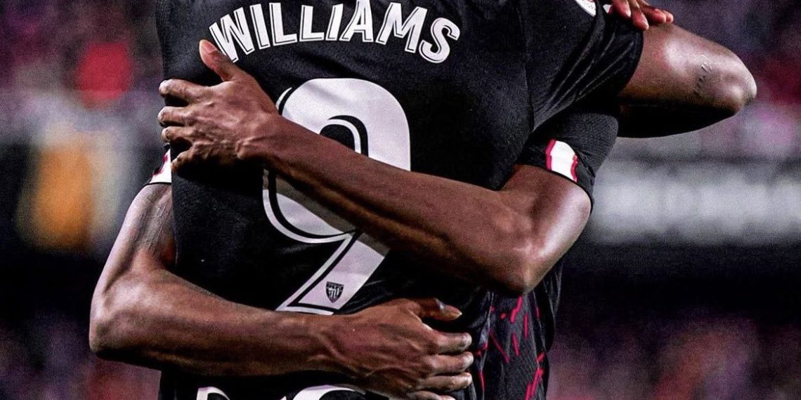 Inaki Williams and his brother Nico scores in 2-1 win against Espanyol