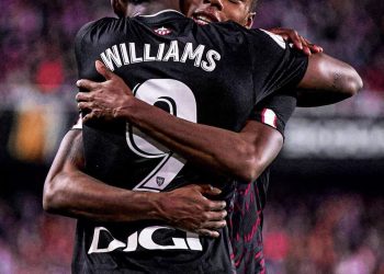 Inaki Williams and his brother Nico scores in 2-1 win against Espanyol
