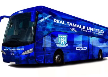 PHOTOS: Real Tamale United set to unveil ‘new’ luxurious team bus