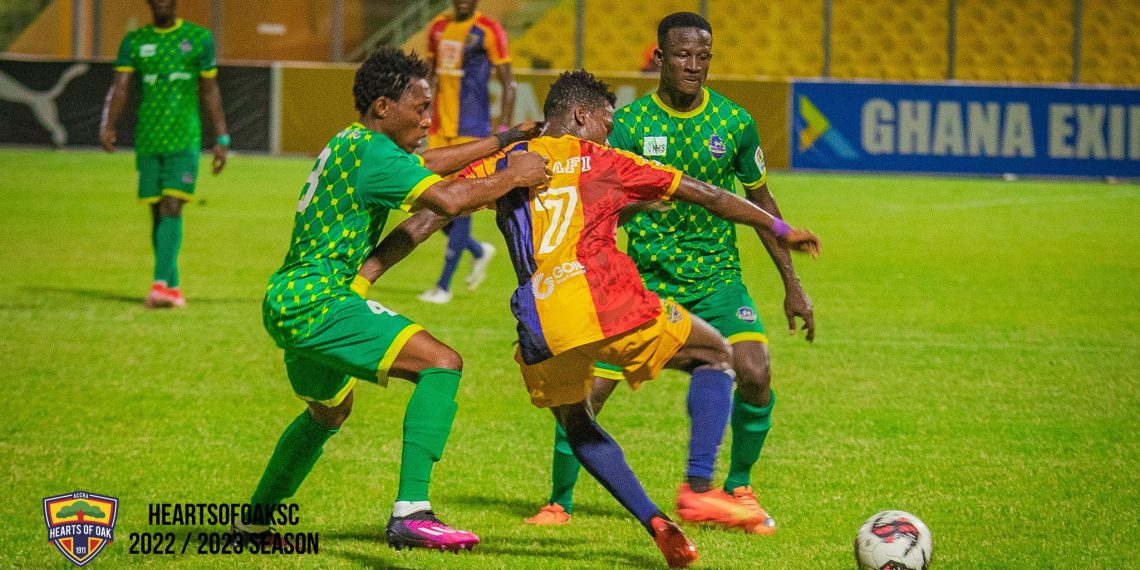 ”Referee needs a refresher course” – Mumuni Aboubakar fumes after Hearts defeat