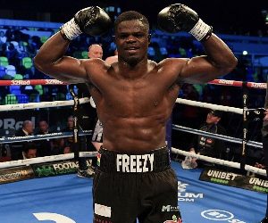 BOXING: Social media users hail Freezy MacBones for winning first bout