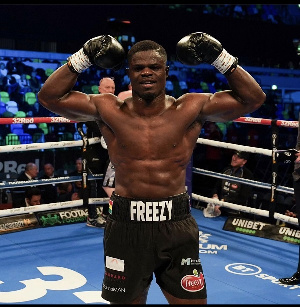 BOXING: Social media users hail Freezy MacBones for winning first bout