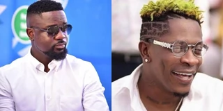 [VIDEO]: Sarkodie calls for a fight with Shata Wale at Bukom Boxing Arena