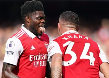 Thomas Partey and Arsenal return to PL summit after  Chelsea win
