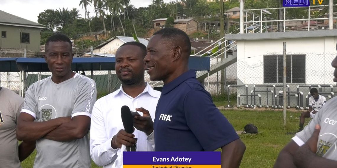 “Trust me ” We are winning the league- Medeama SC coach Evans Adotey