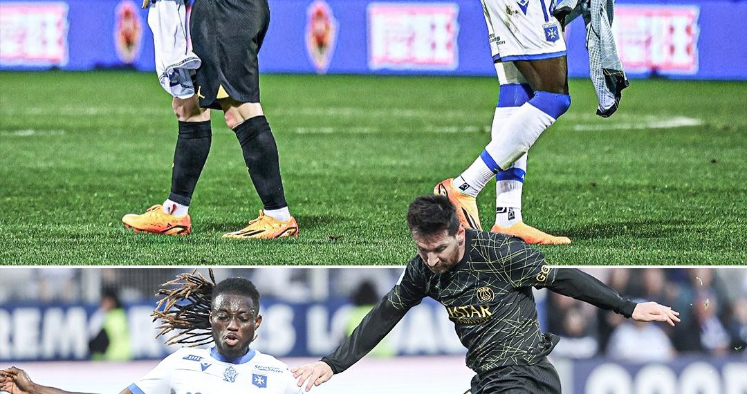 Ghana defender Gideon Mensah in excitement mood after swapping jerseys with Messi