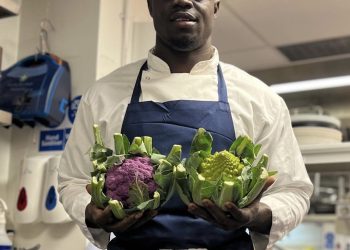Freezy Macbones: Ghanaian Boxer returns to work as a Chef, hints of plans to launch new food products