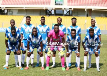 Great Olympics keep survival hopes alive with narrow win over Accra Lions
