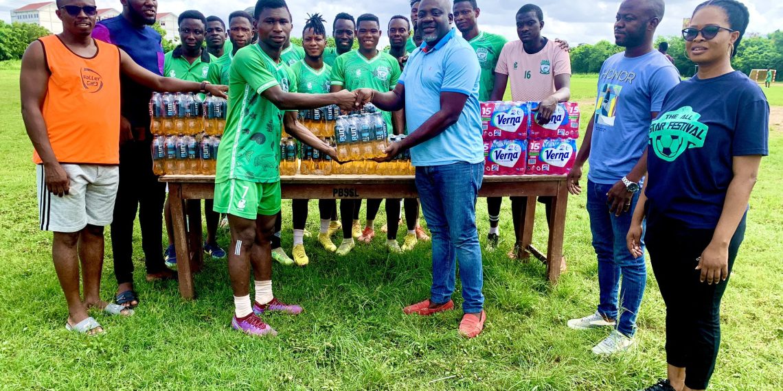 BAC group, Twillium Ghana donates  to Bofoakwa Tano ahead of DOL playoff