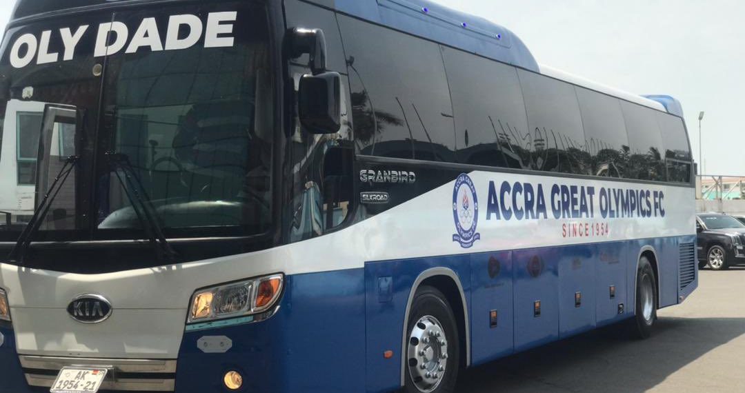 Great Olmpics arrives in Nzema ahead of Karela United clash