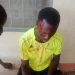 VIDEO: Shameful footballer hit referee  with metal in Berekum