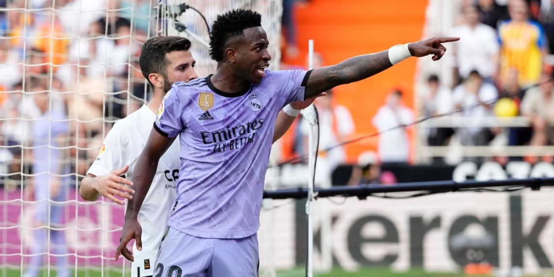 Real Madrid file ‘hate crime’ complaint after racial abuse of Vinicius Jr