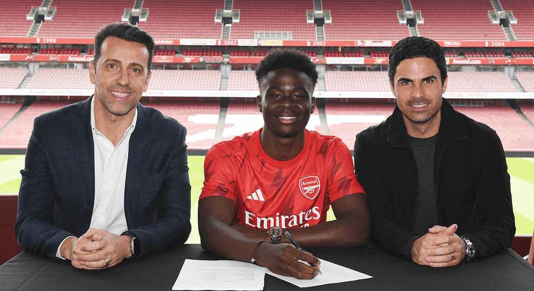 WORLD NEWS: Bukayo Saka pens new deal with Arsenal