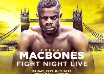 Freezy Macbones returns to the ring in July for his third fight