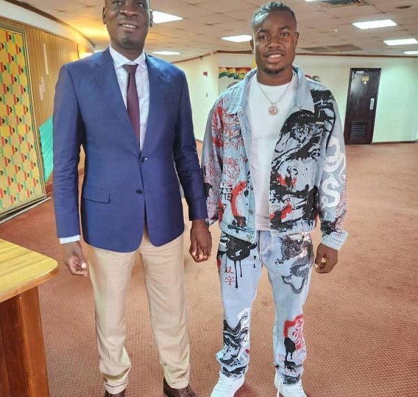 PHOTOS: Fatawu Issahaku visits Haruna Iddrisu