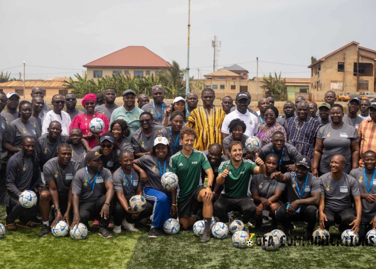 GFA launch FIFA football for schools programme in Tema