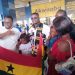 PHOTOS: How boxer Freezy MacBones was received by Ghanaians