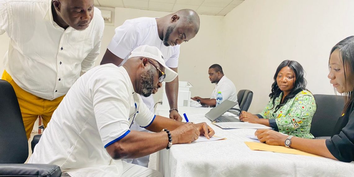 GFA ELECTIONS: George Afriyie submits nomination forms set to challenge incumbent Kurt Okraku