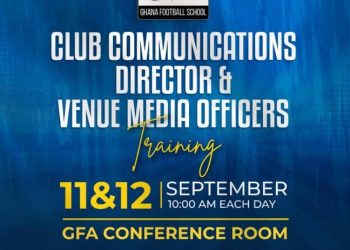 Club Communications Directors & Venue Media officers to attend training workshop