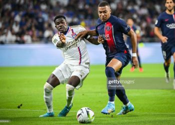 LIGUE 1: Ernest Nuamah debuts for Lyon as Mbappe dominates in PSG win