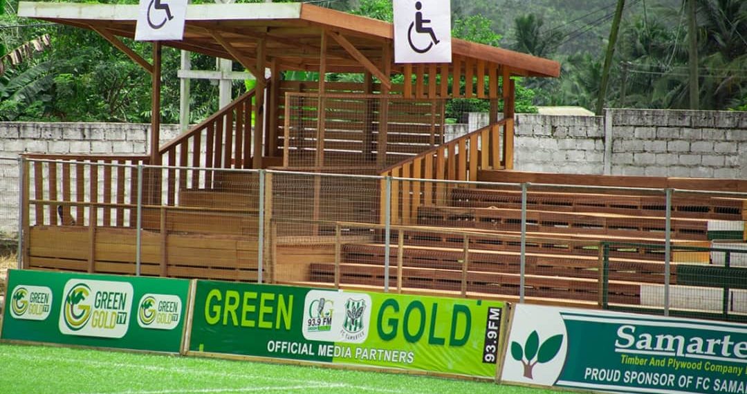 Samartex construct new stands for Physically Challenged fans