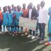 Hon. Simon Project presents GHC10,000 cheque to Basake Holy Stars