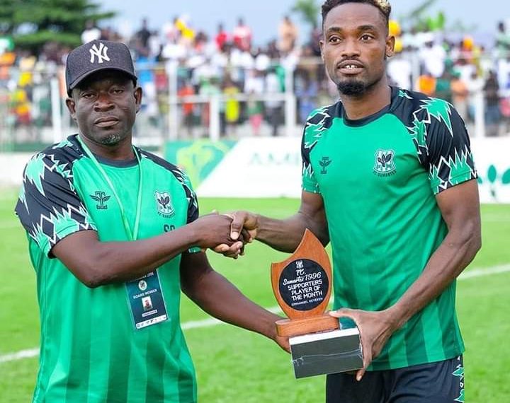 Samartex: Keyekeh wins Supporters Player of the Month for October