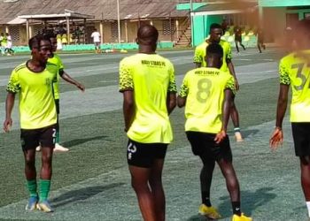 Division One League: Holy Stars beat Elmina Sharks to maintain top spot